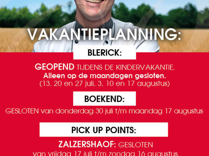 in Blerick geopend tijdens de kindervakantie!