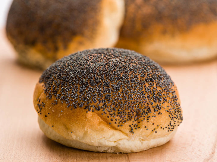 Mini witte maanzaadbol zacht