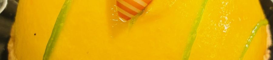 Bolgebakje Mango-Pistache